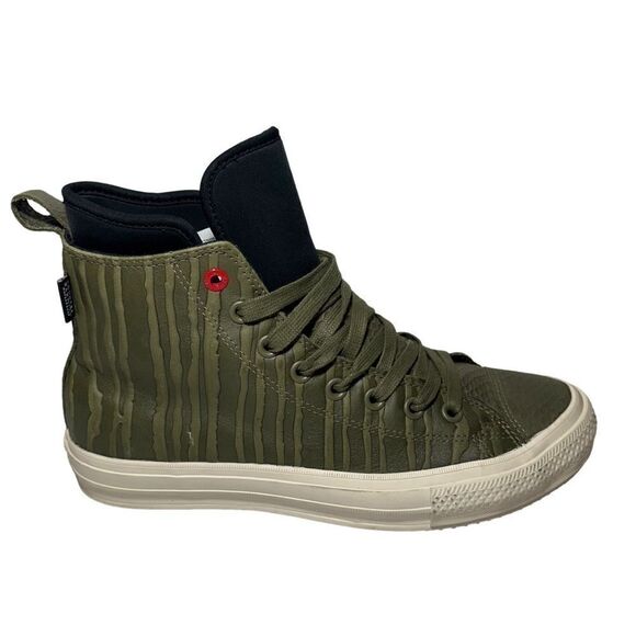 Men’s Green Converse waterproof sneakers size 9 - Picture 1 of 6
